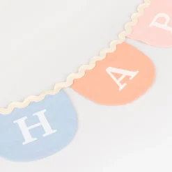 Happy Birthday Fabric Garland><noscript><img width=
