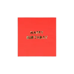 Happy Birthday Small Napkins (x 16)><noscript><img width=