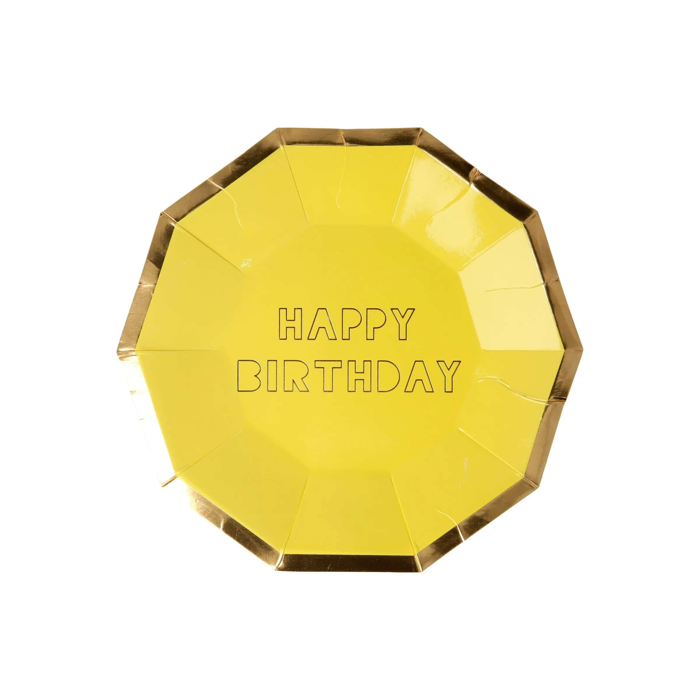 Happy Birthday Small Plates (x 8)>Meri Meri Best