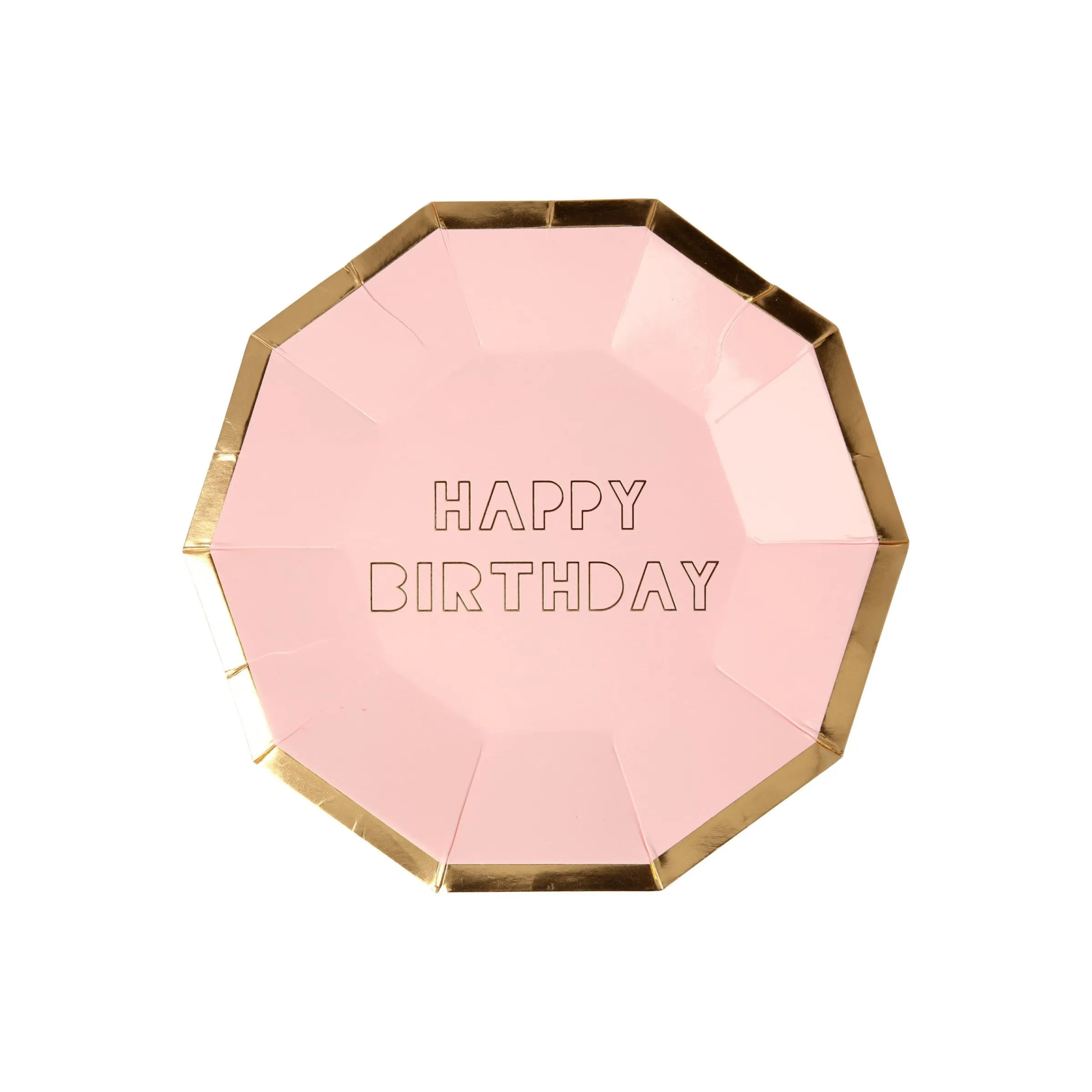 Happy Birthday Small Plates (x 8)>Meri Meri Best