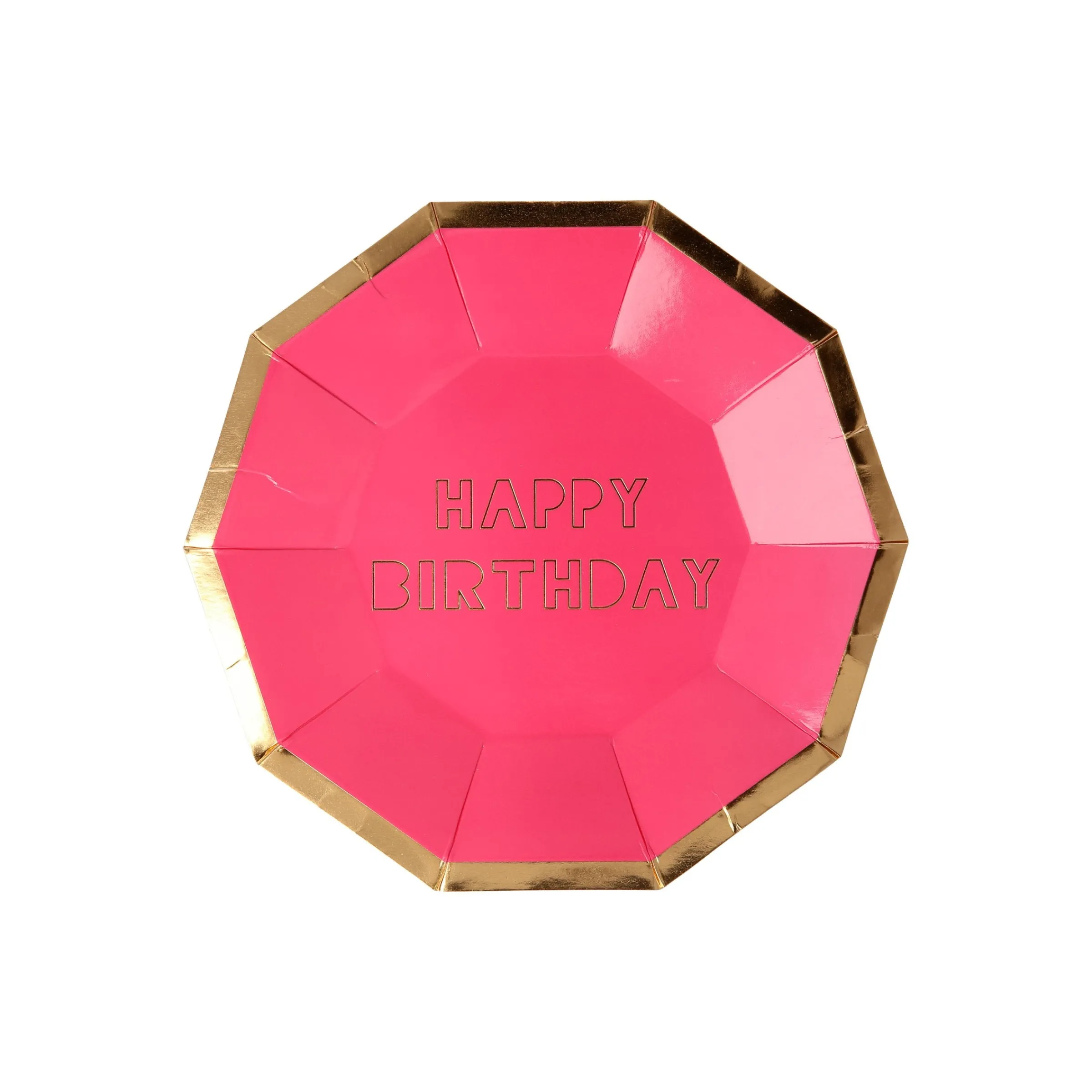 Happy Birthday Small Plates (x 8)>Meri Meri Best