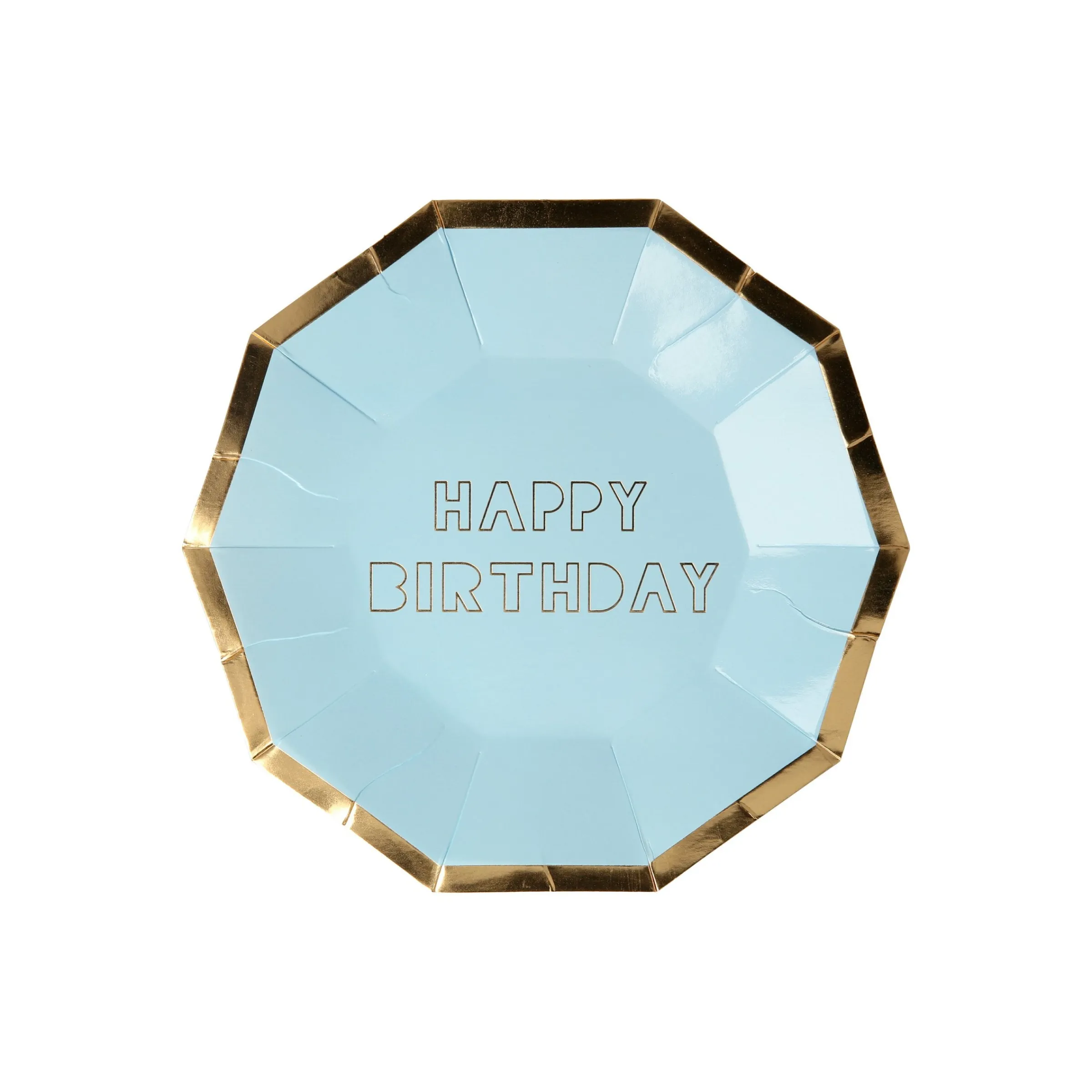 Happy Birthday Small Plates (x 8)>Meri Meri Best