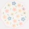 Happy Flowers Dinner Plates (x 8)>Meri Meri New