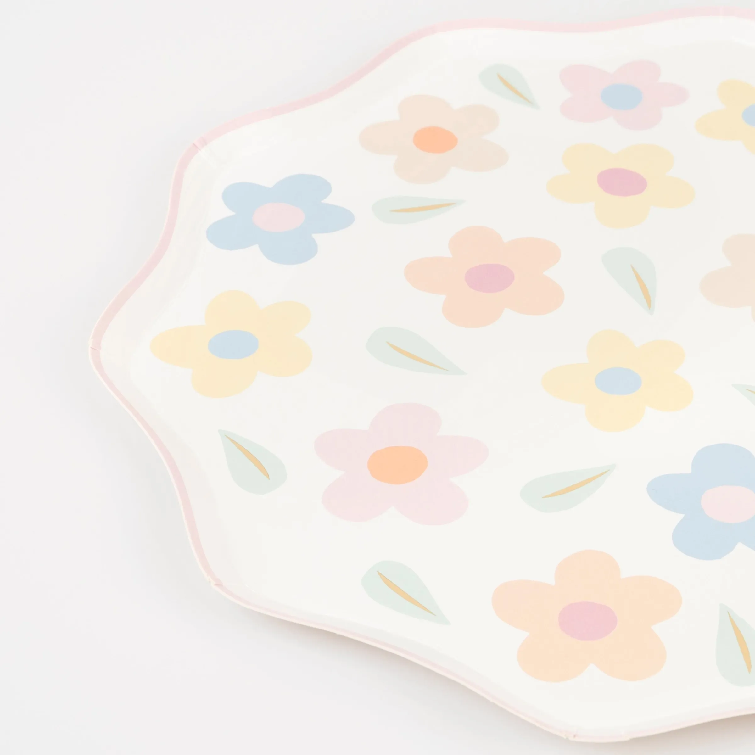 Happy Flowers Side Plates (x 8)>Meri Meri Best