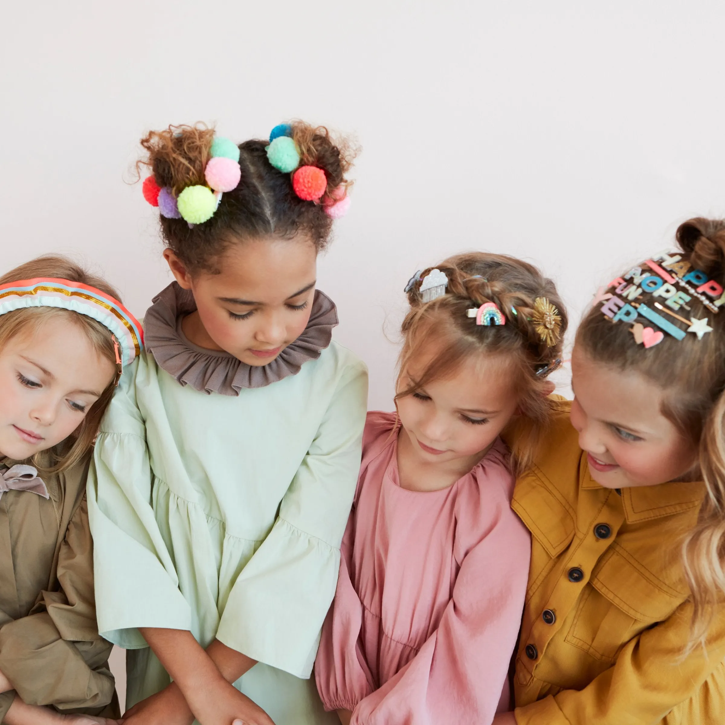 Happy Glitter Hair Clip>Meri Meri New