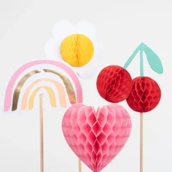 Happy Icons Cake Toppers (x 4)><noscript><img width=