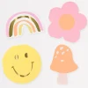Happy Icons Shaped Napkins (x 16)>Meri Meri New