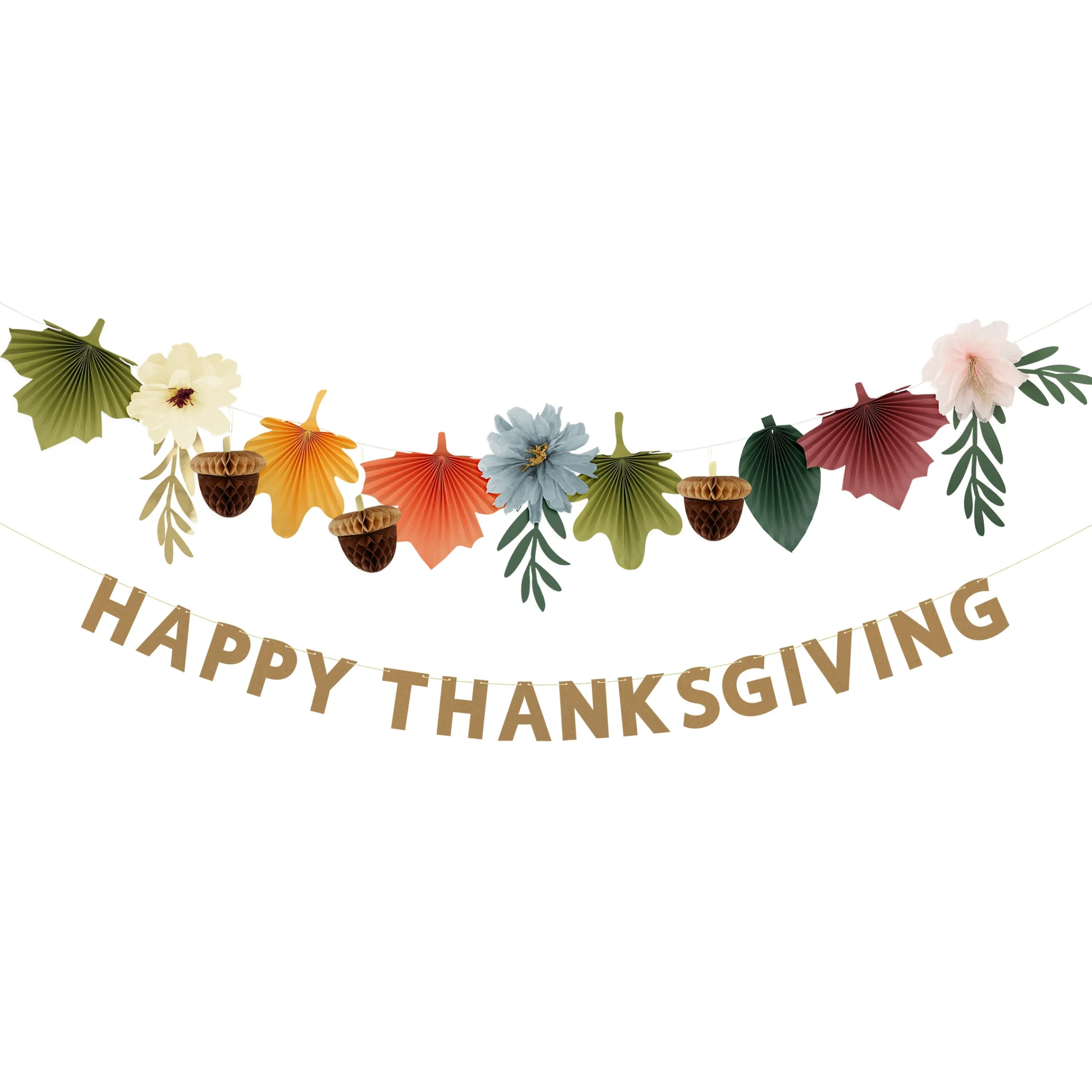 Happy Thanksgiving Garland Set>Meri Meri Best