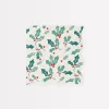 Holly Pattern Small Napkins (x 16)>Meri Meri Clearance