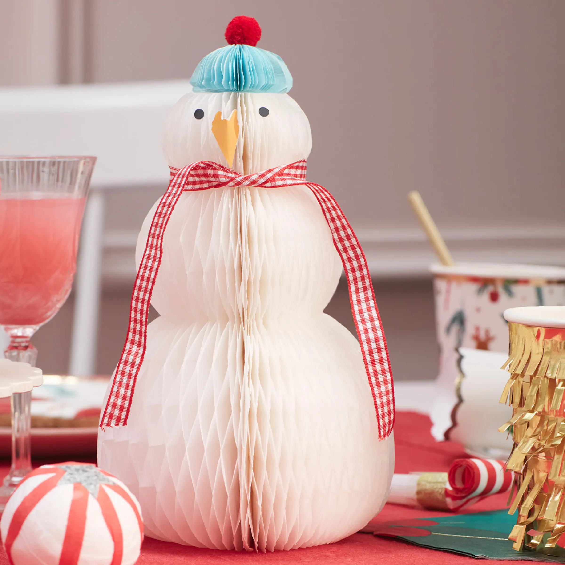 Honeycomb Christmas Characters (x 10)>Meri Meri Fashion