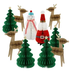 Honeycomb Christmas Characters (x 10)><noscript><img width=