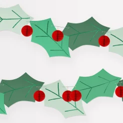 Honeycomb Holly Garland>Meri Meri Online