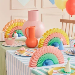 Honeycomb Rainbow Decorations (x 3)>Meri Meri Hot