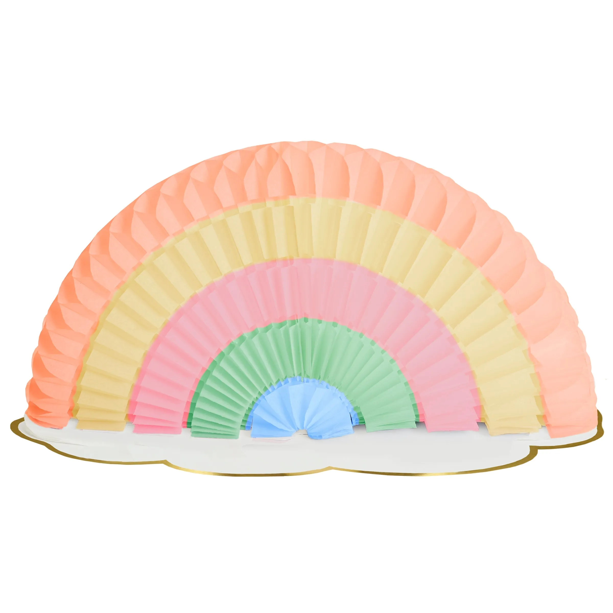 Honeycomb Rainbow Decorations (x 3)>Meri Meri Hot