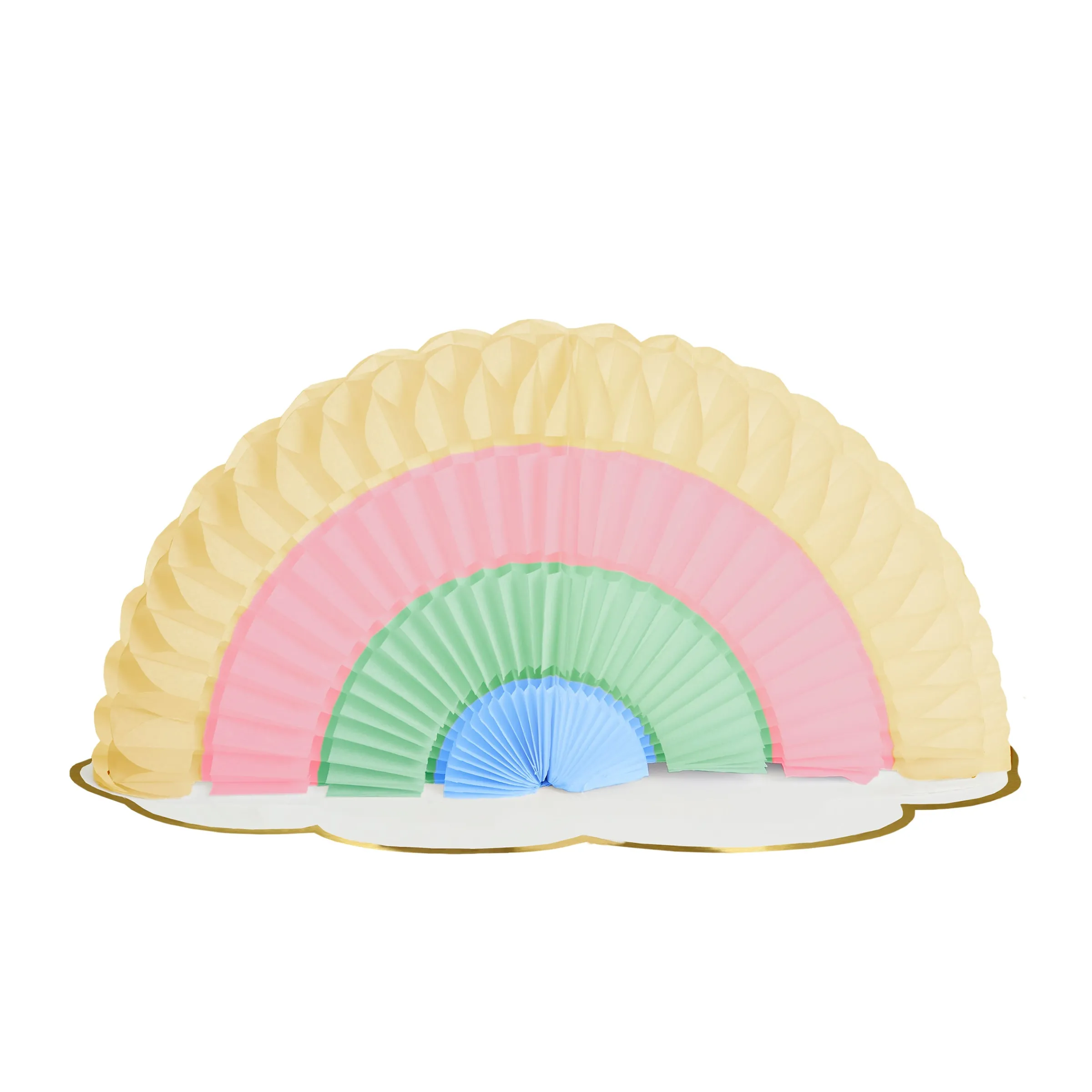 Honeycomb Rainbow Decorations (x 3)>Meri Meri Hot