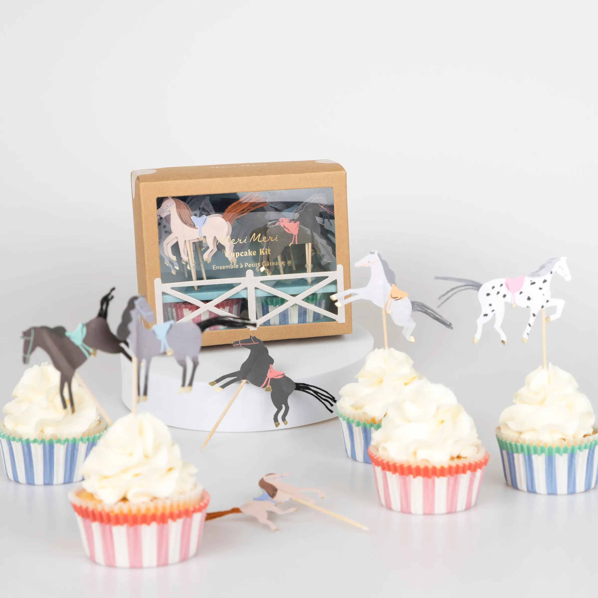Horse Cupcake Kit (x 24 toppers)>Meri Meri Hot