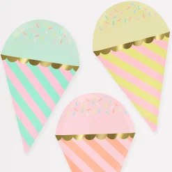 Ice Cream With Sprinkles Plates (x 8)>Meri Meri Discount