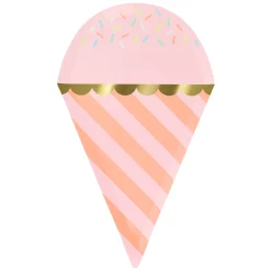 Ice Cream With Sprinkles Plates (x 8)><noscript><img width=
