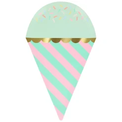 Ice Cream With Sprinkles Plates (x 8)><noscript><img width=