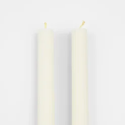 Ivory Table Candles (x 2)><noscript><img width=