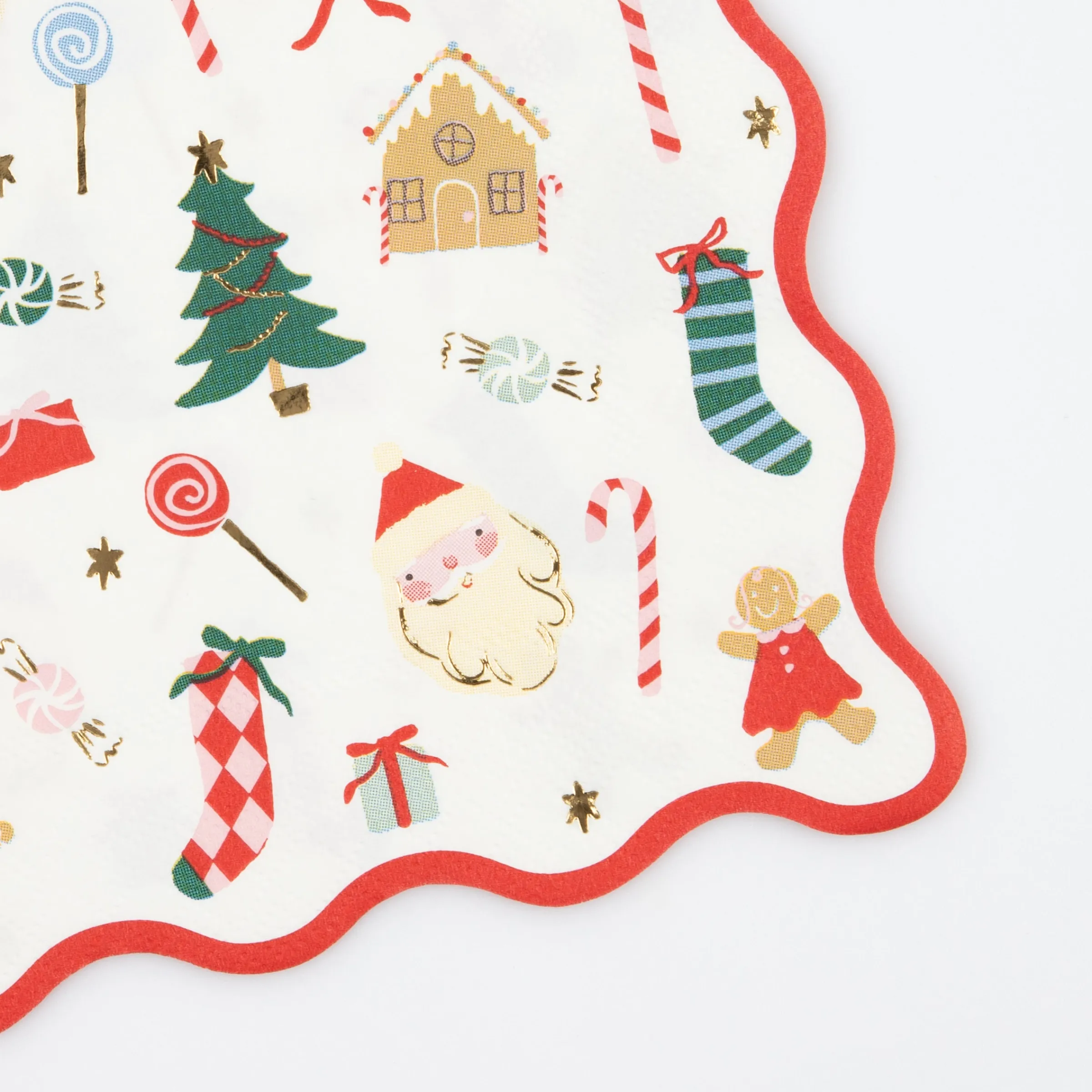 Jolly Christmas Large Napkins (x 16)>Meri Meri New