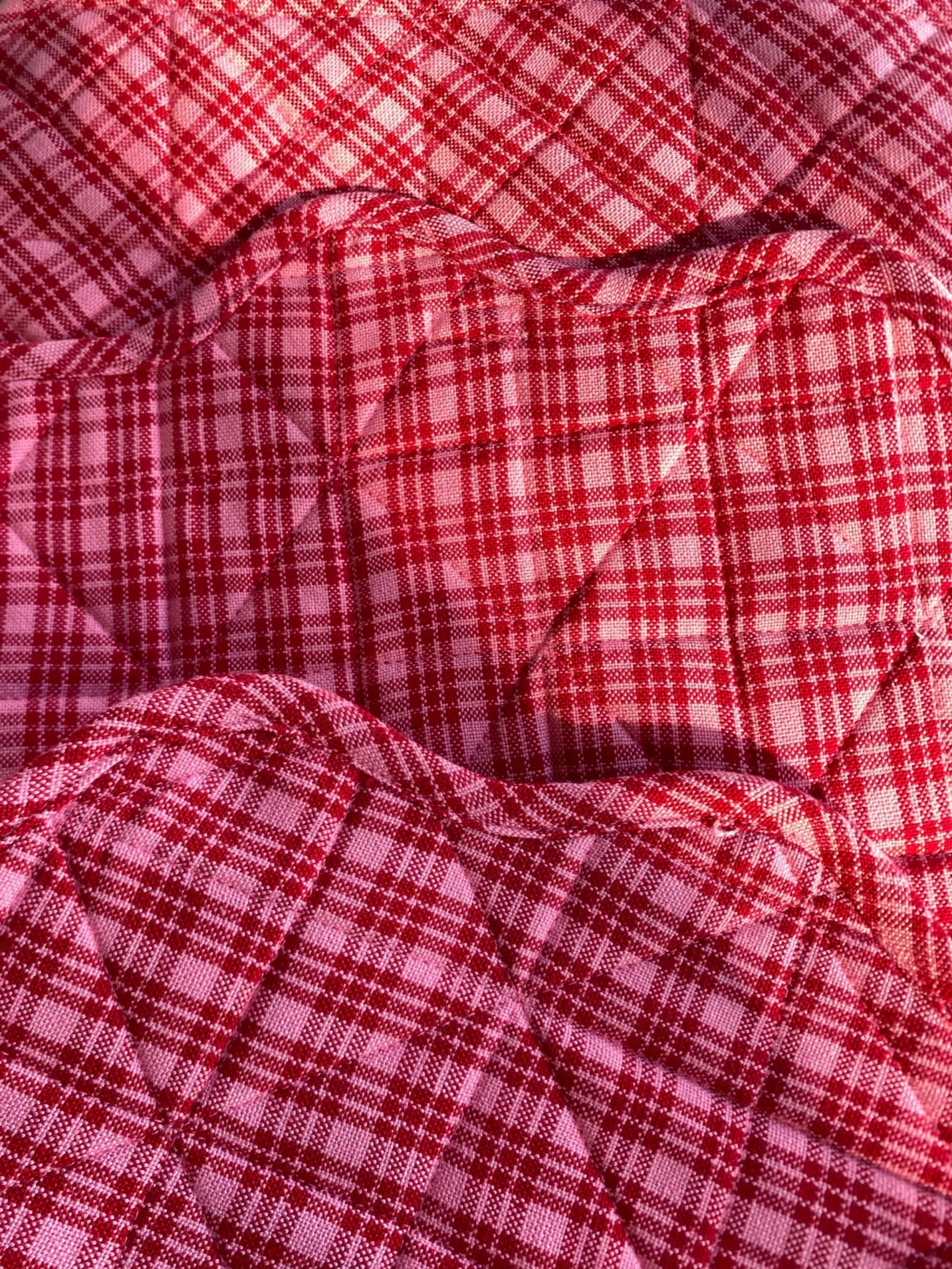 Katherine Plaid Scalloped Edge Placemat>Meri Meri Sale