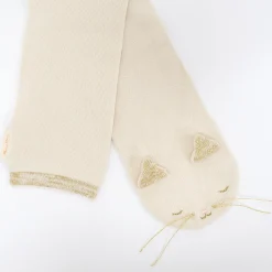 Knitted Kitten Scarf><noscript><img width=