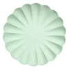 Large Mint Sorbet Compostable Plates (x 8)>Meri Meri Clearance