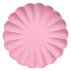 Large Multicolor Compostable Plates (x 8)><noscript><img width=