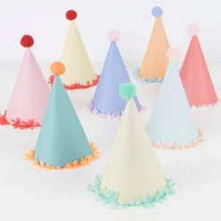 Large Party Hats (x 8)>Meri Meri Hot