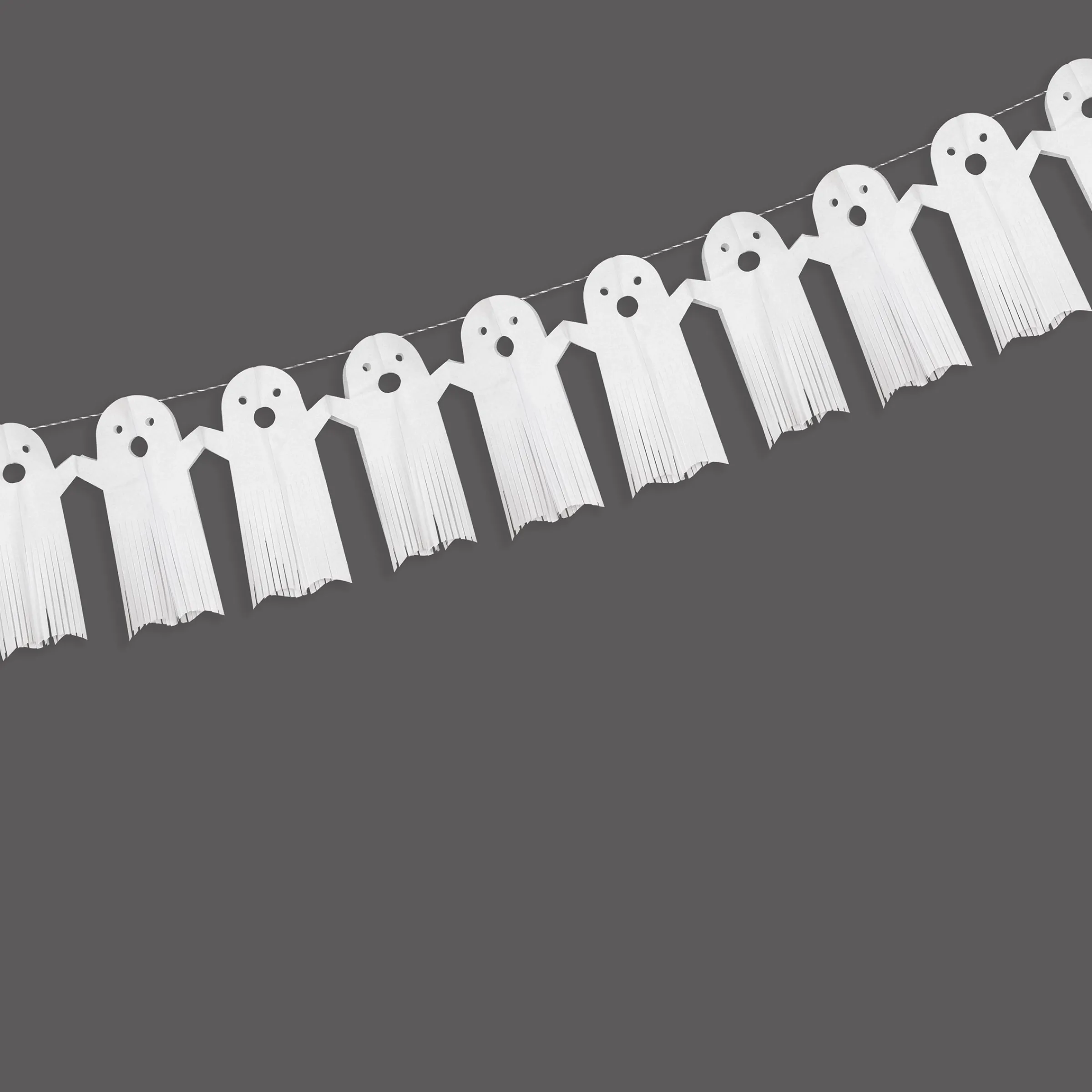 Large Tissue Paper Ghost Garland>Meri Meri Best