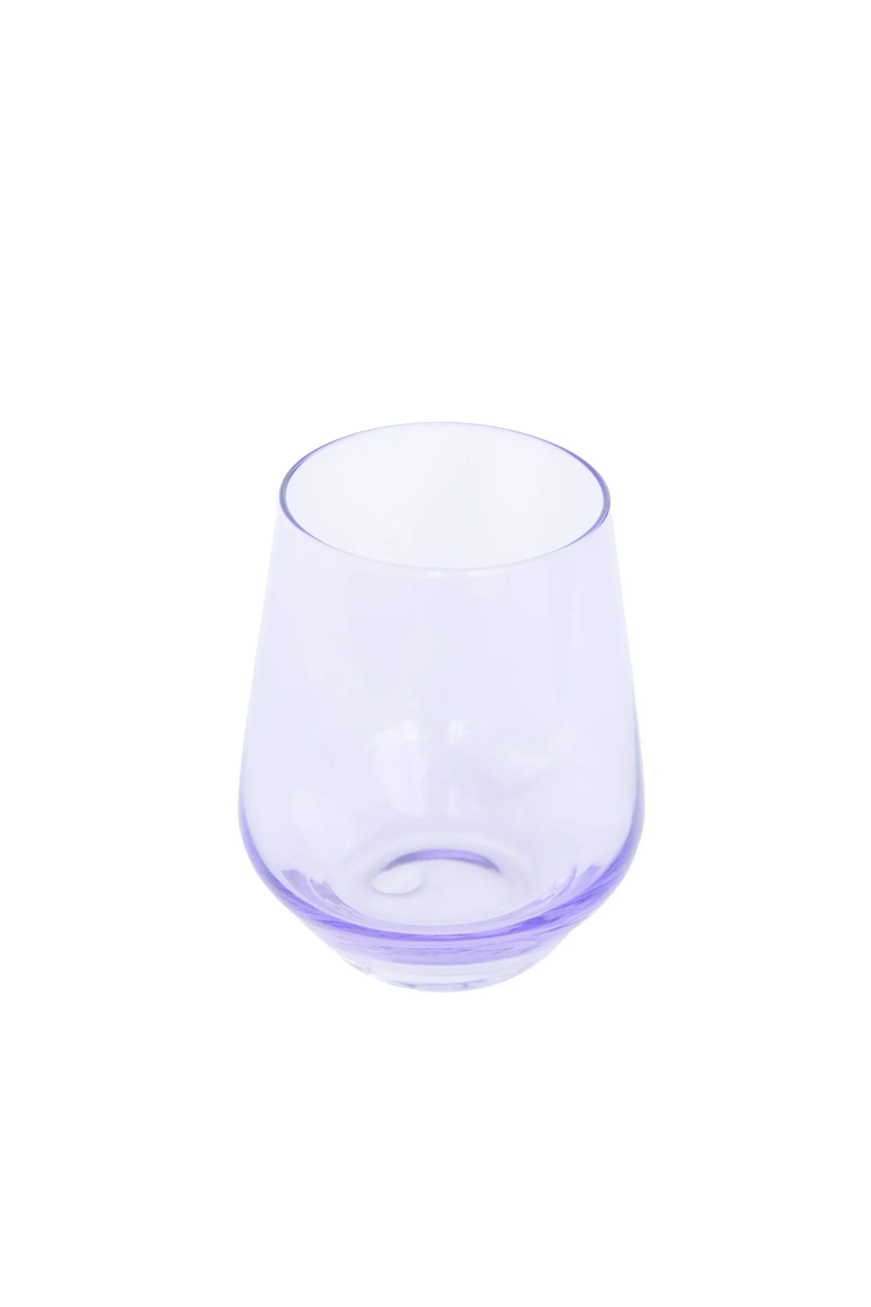 Lavender Stemless Wine Glasses ( x 6)>Meri Meri Outlet