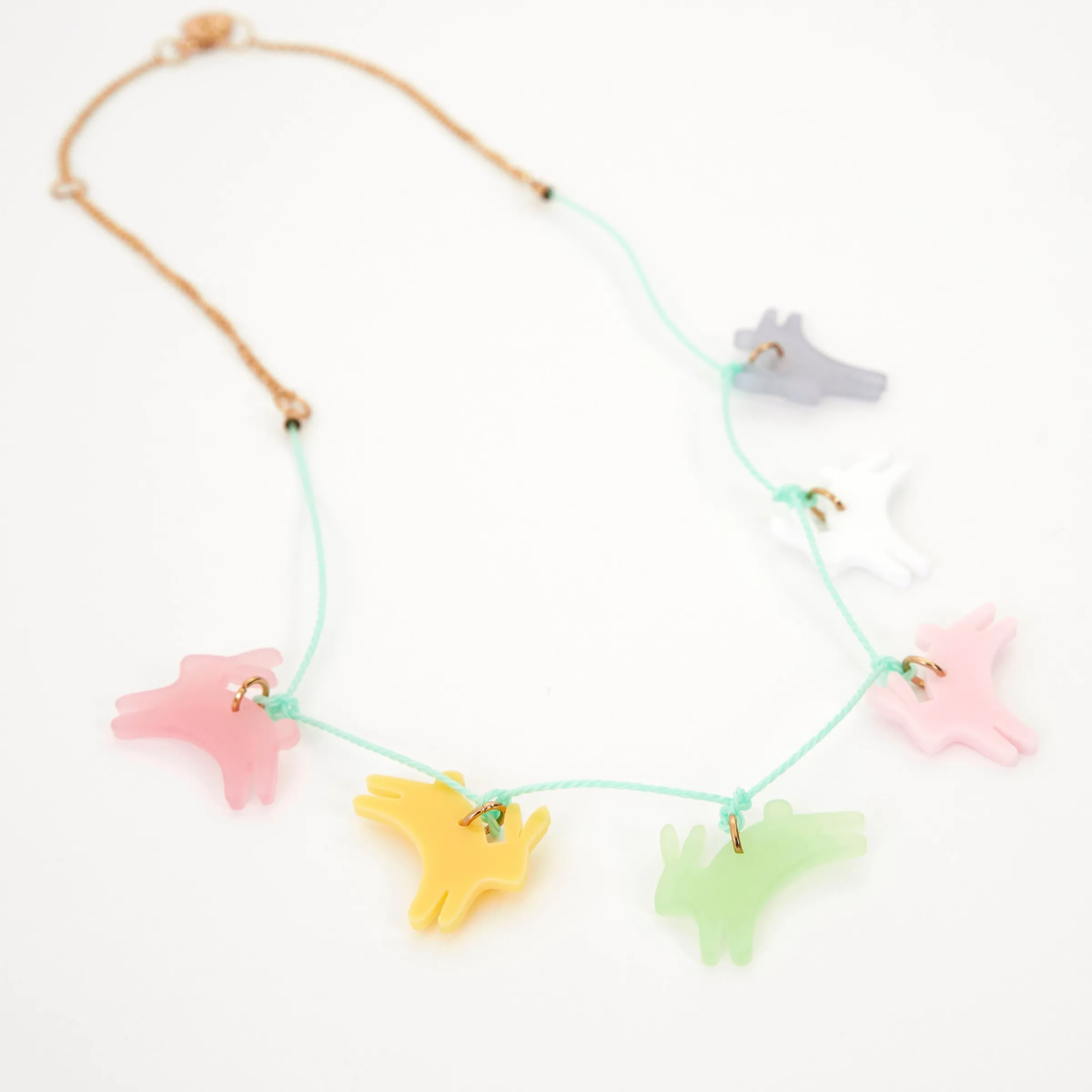 Leaping Bunny Necklace>Meri Meri Fashion