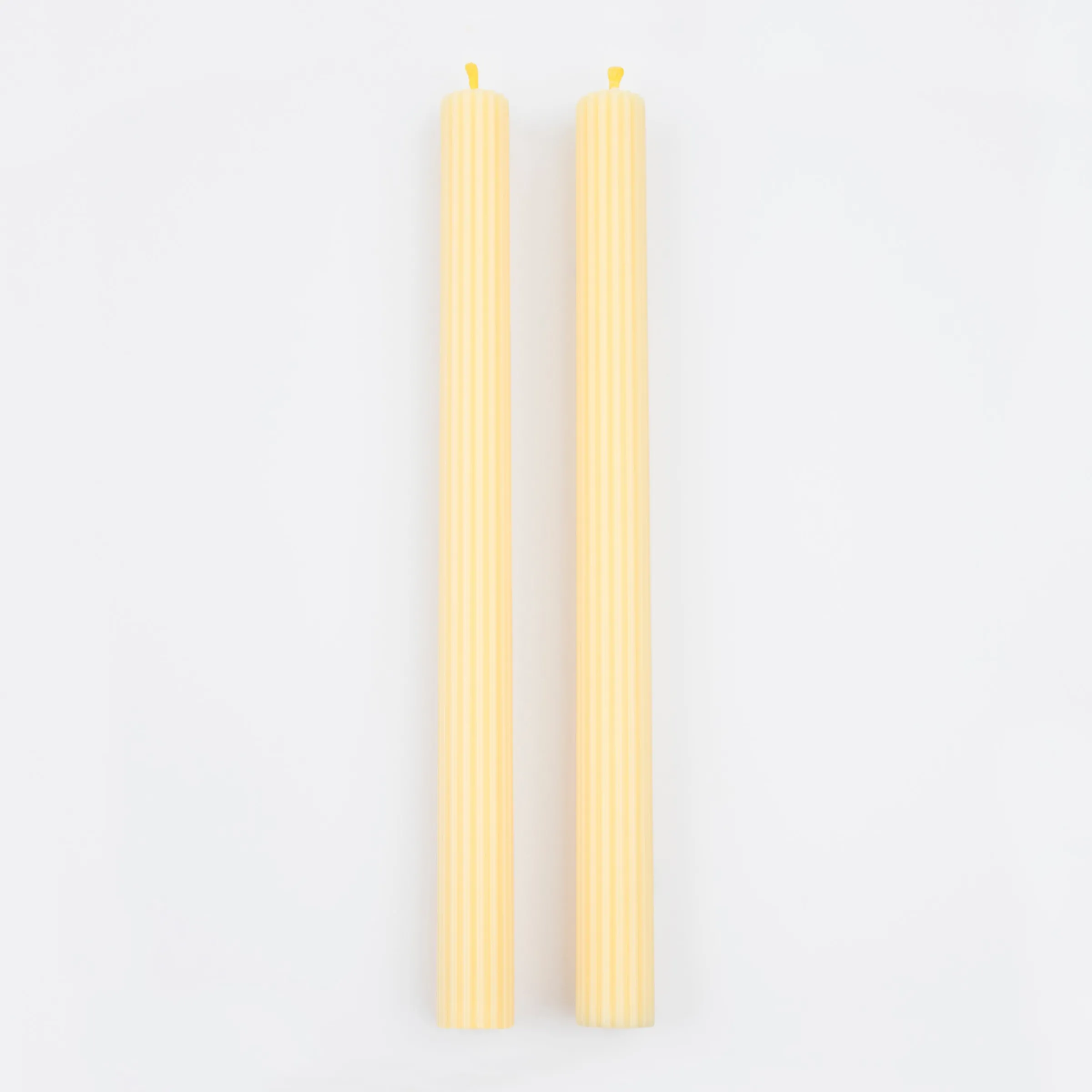 Lemon Sherbet Yellow Table Candles (x 2)>Meri Meri Sale