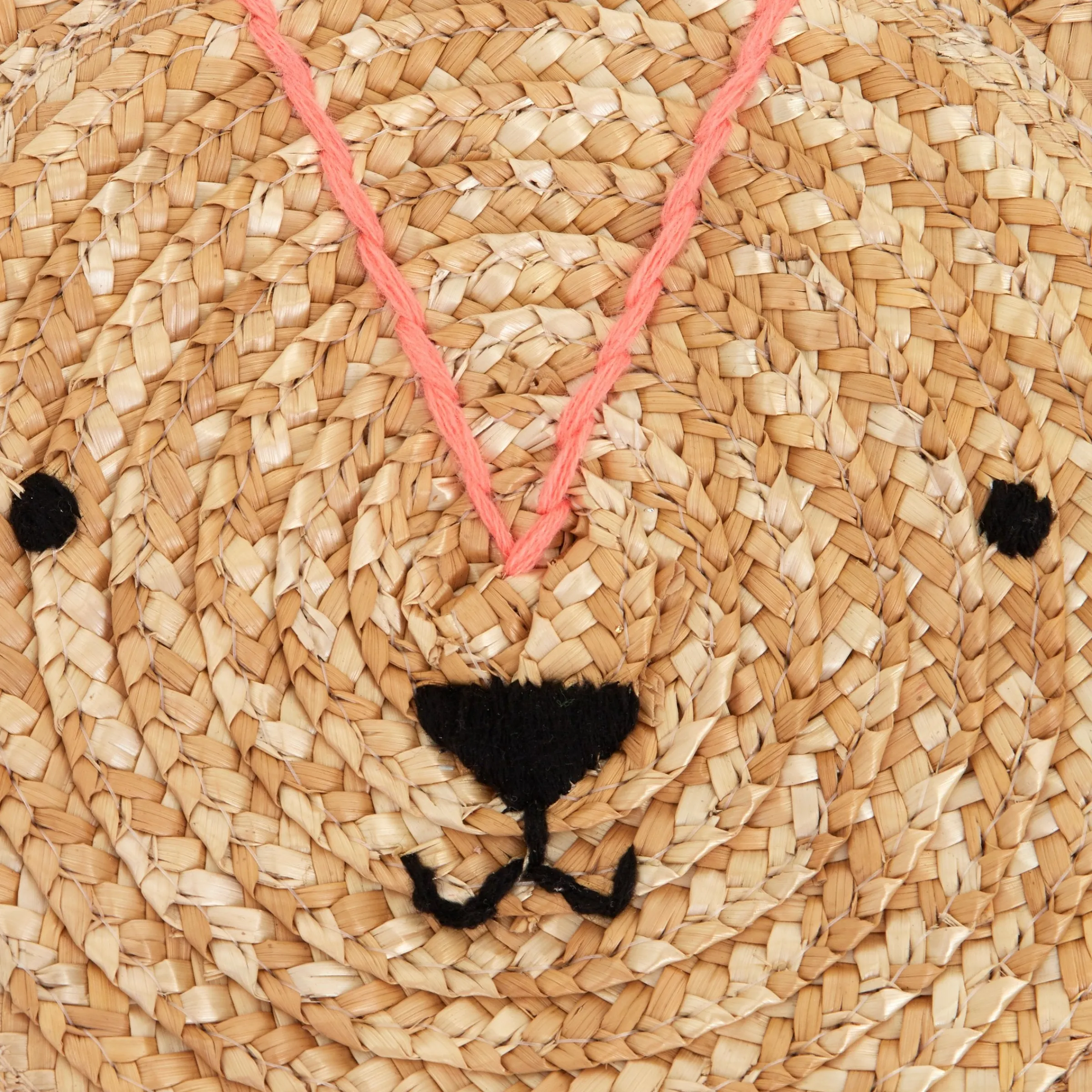 Lion Cross Body Straw Bag>Meri Meri Hot