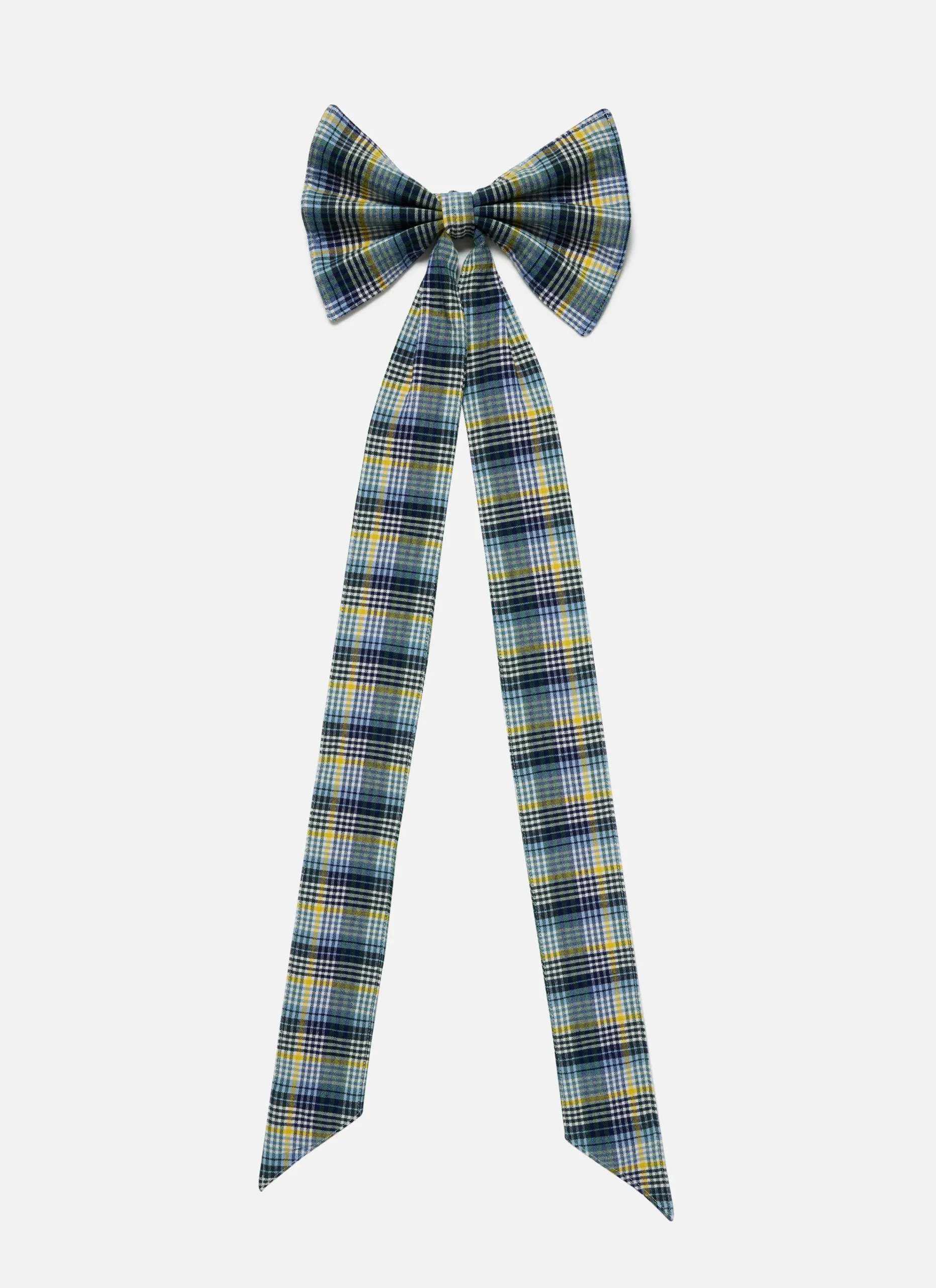 Maine Plaid Multicolor Fabric Bow>Meri Meri Clearance