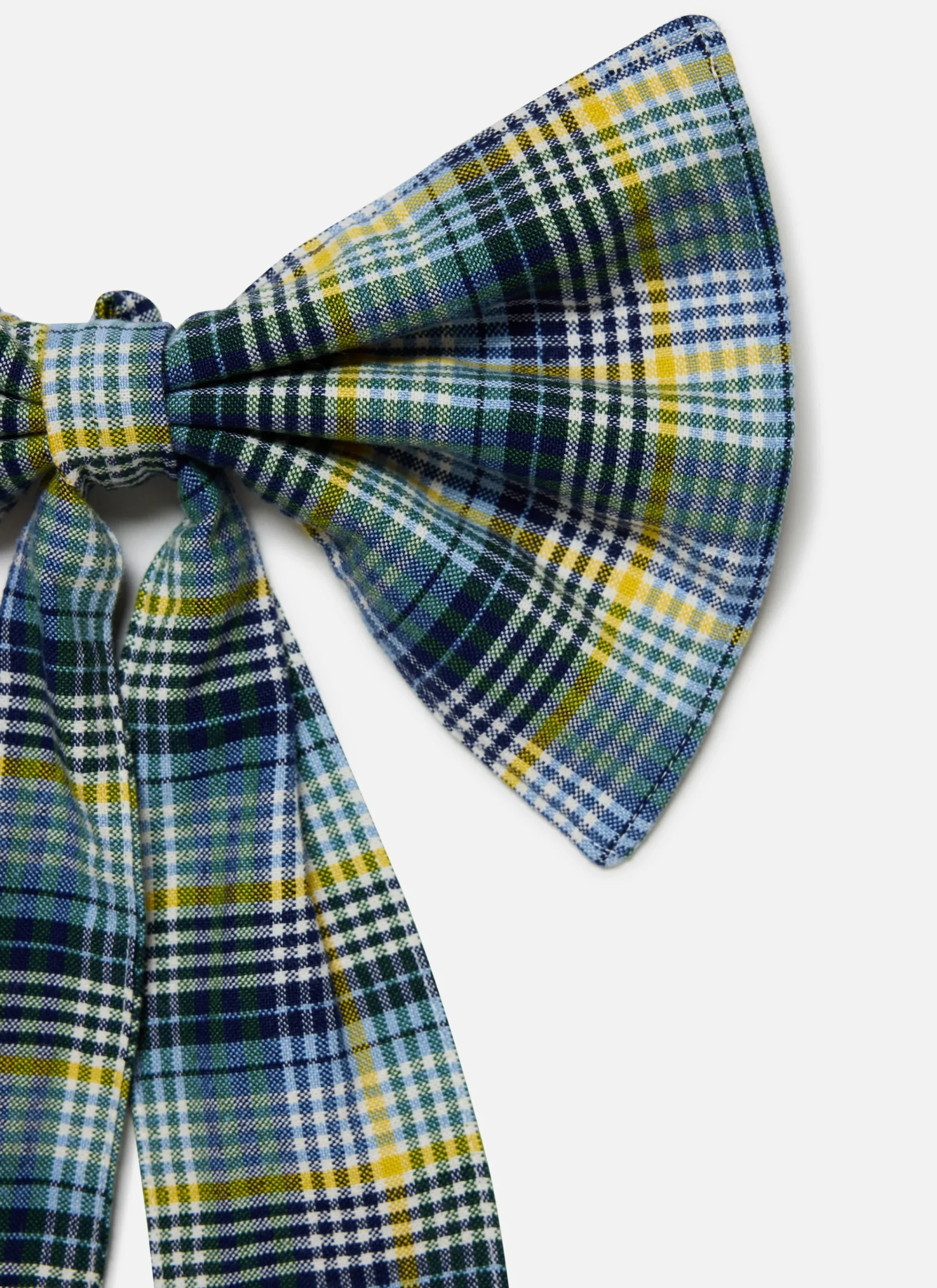 Maine Plaid Multicolor Fabric Bow>Meri Meri Clearance