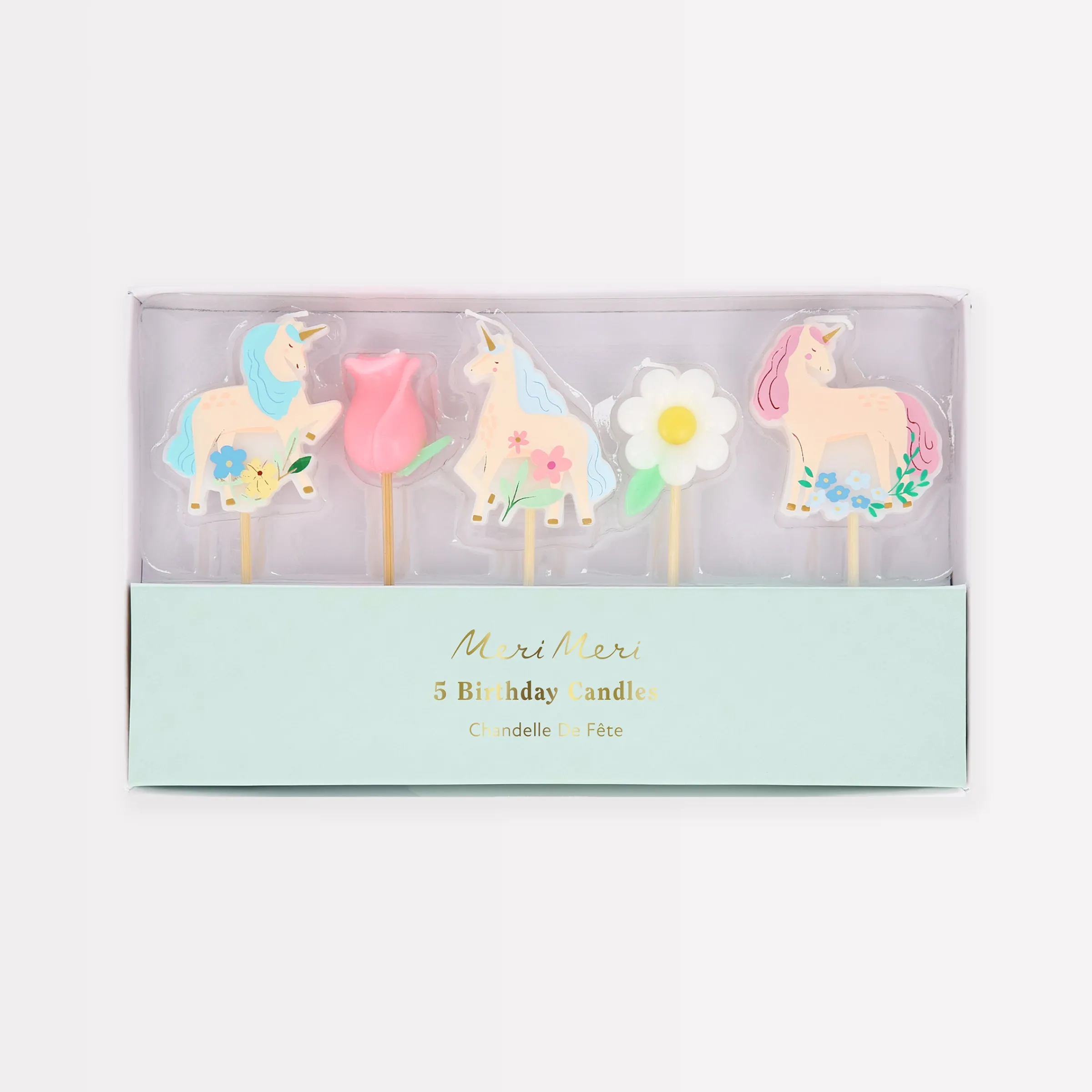 Meadow Unicorns Candles (x 5)>Meri Meri Online