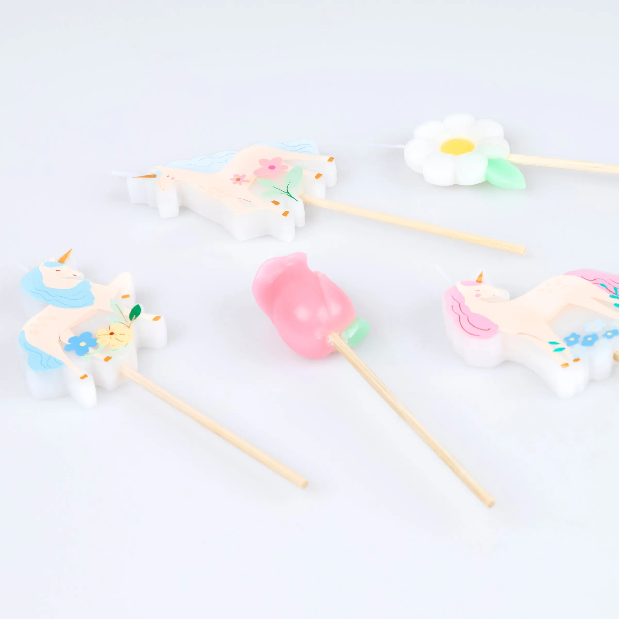 Meadow Unicorns Candles (x 5)>Meri Meri Online