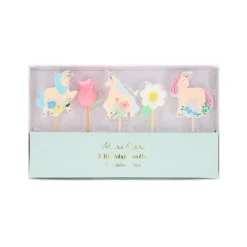 Meadow Unicorns Candles (x 5)><noscript><img width=