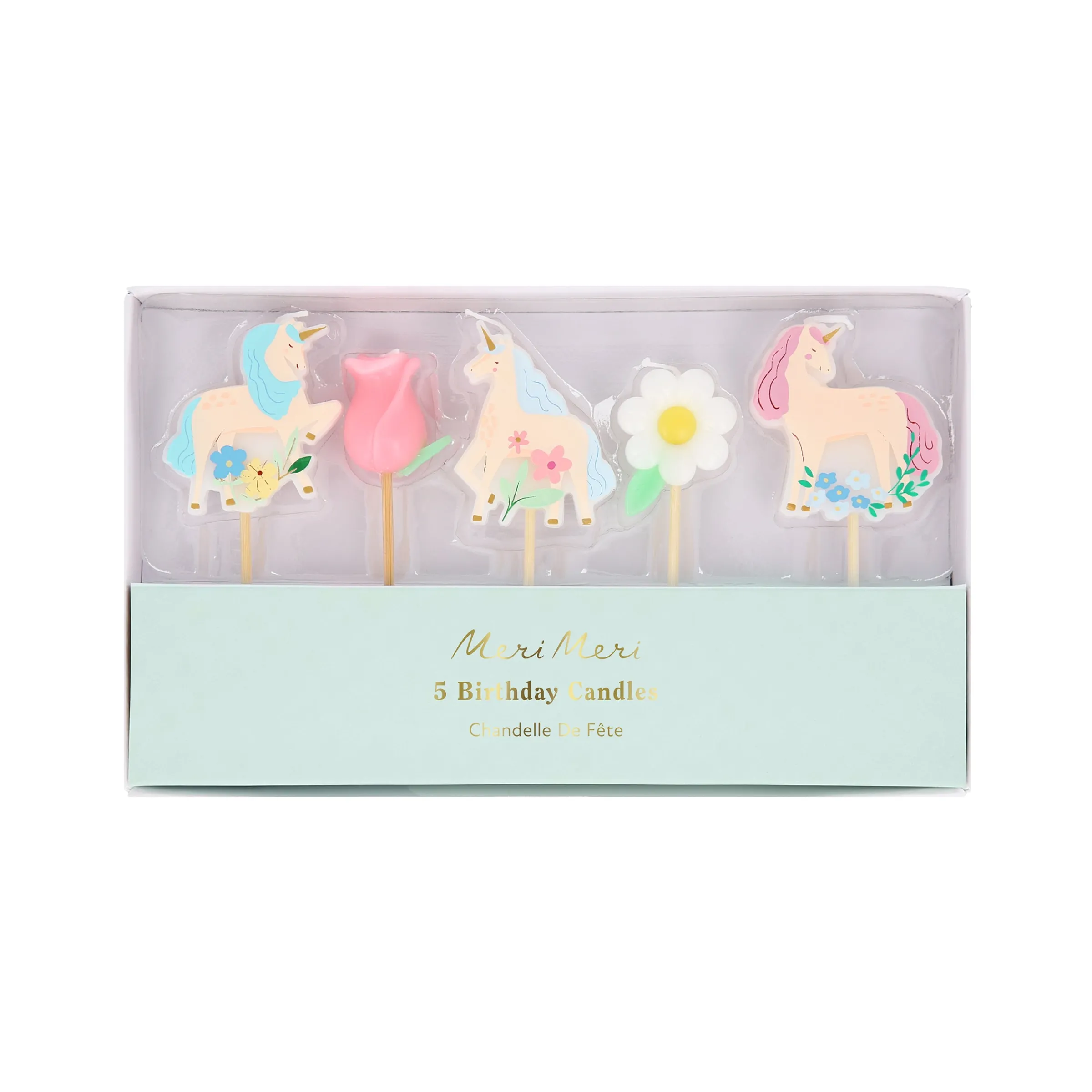 Meadow Unicorns Candles (x 5)>Meri Meri Online