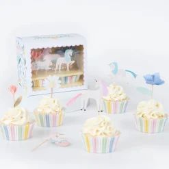 Meadow Unicorns Cupcake Kit (x 24 toppers)><noscript><img width=