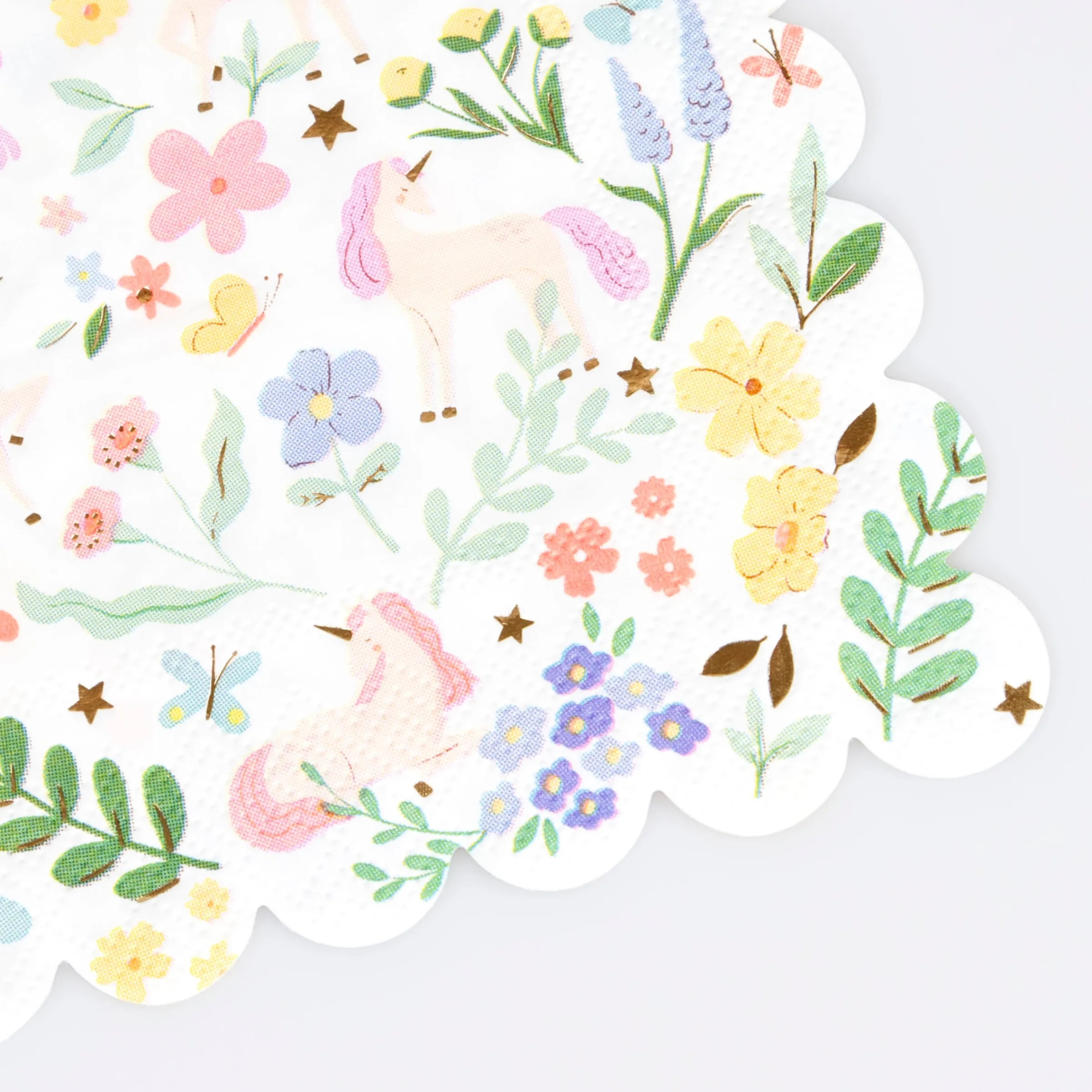 Meadow Unicorns Small Napkins (x 16)>Meri Meri New