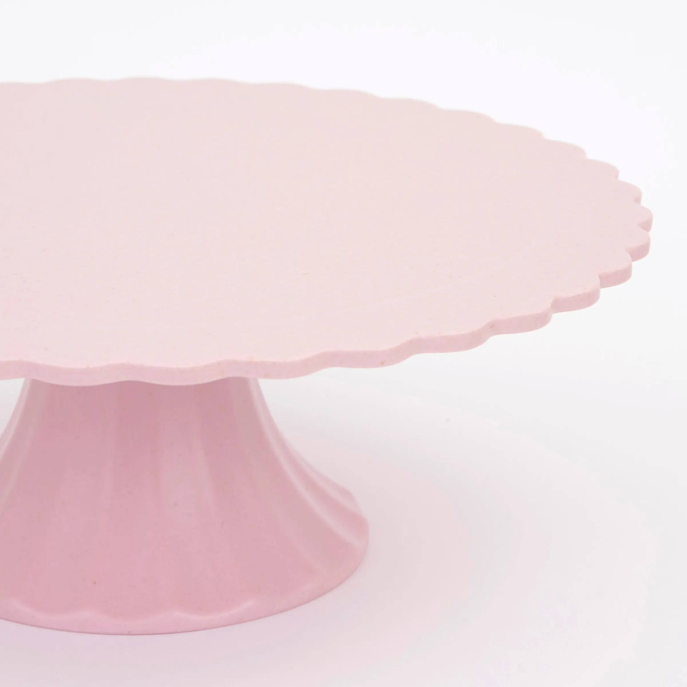 Medium Pink Reusable Bamboo Cake Stand>Meri Meri Clearance