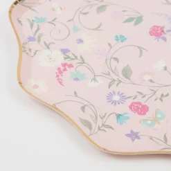 x Ladurée Paris Floral Side Plates (x 8)><noscript><img width=