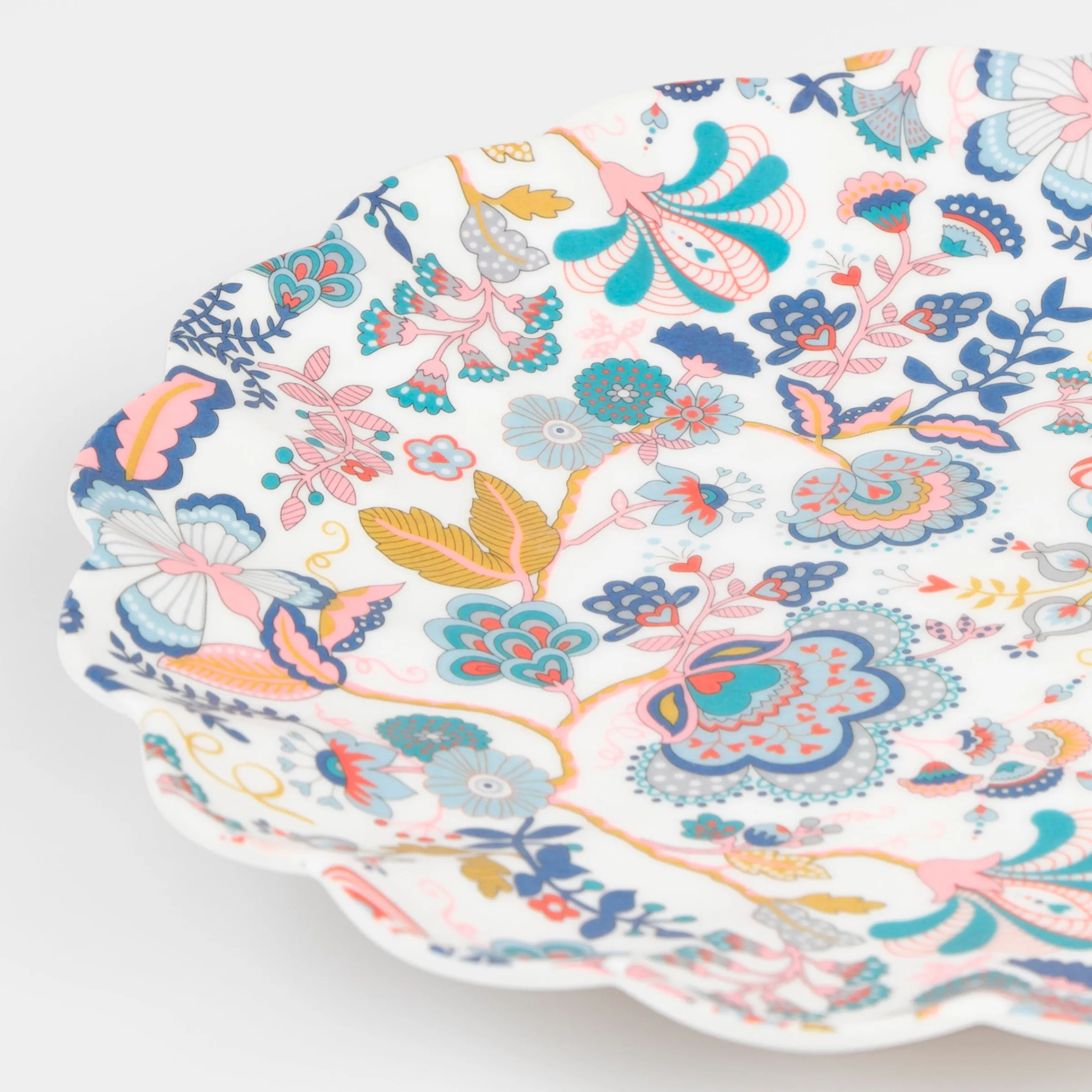 x Liberty Mabelle Reusable Large Plate>Meri Meri Best