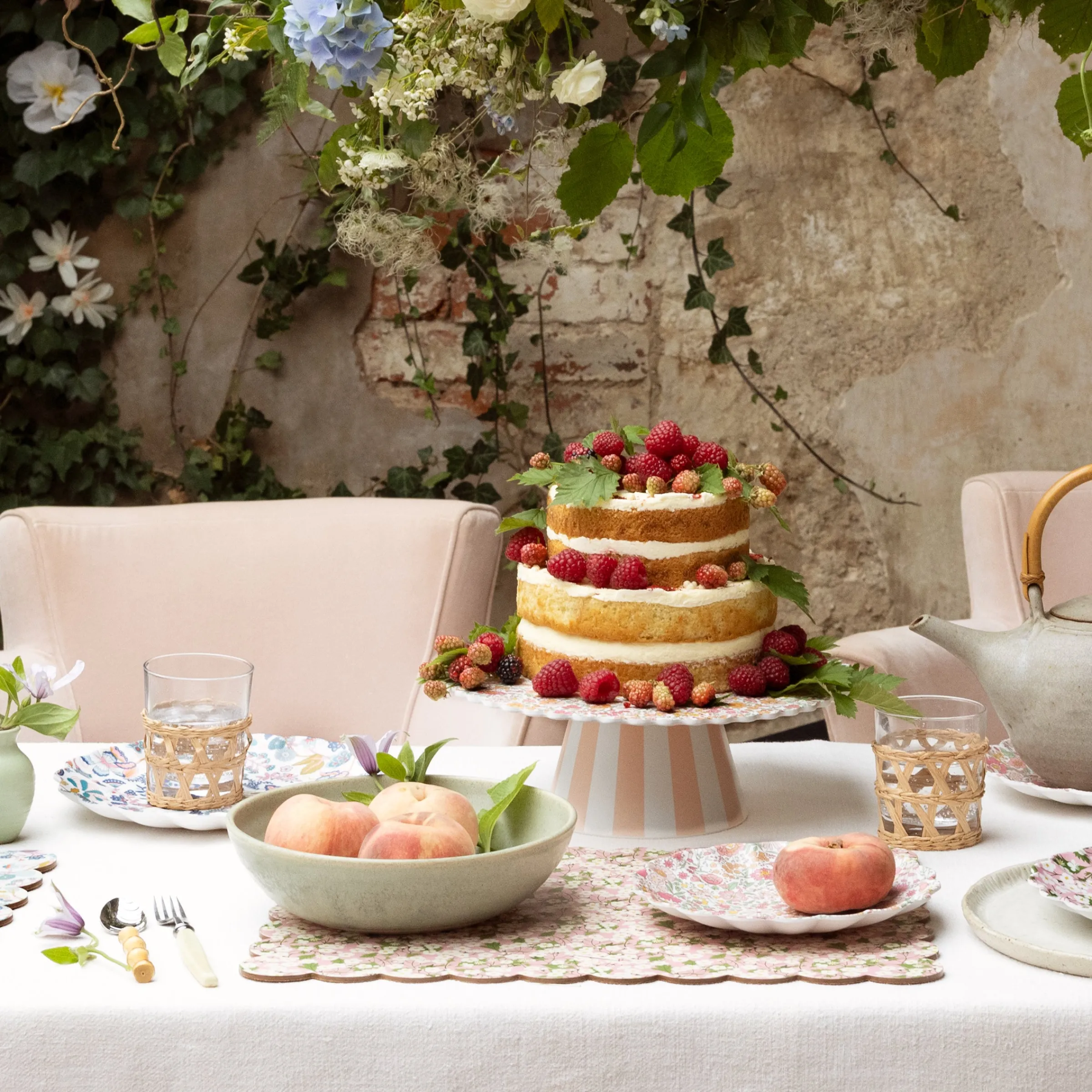 x Liberty Mitsi Pink Placemat>Meri Meri Best