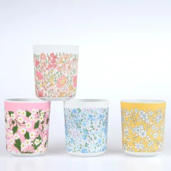 x Liberty Mixed Set Reusable Cups (x 4)>Meri Meri Discount
