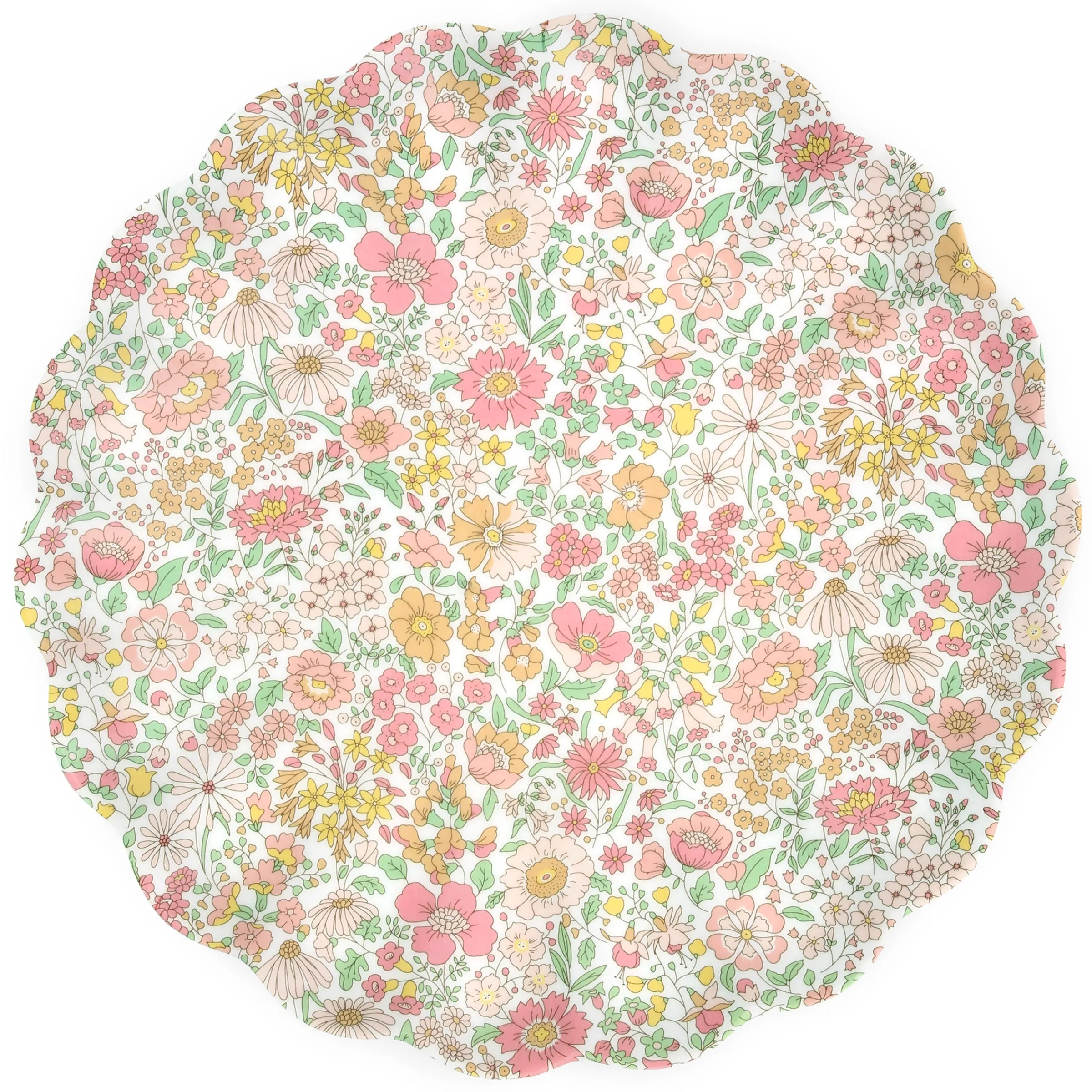 x Liberty Mixed Set Reusable Large Plates (x 4)>Meri Meri New