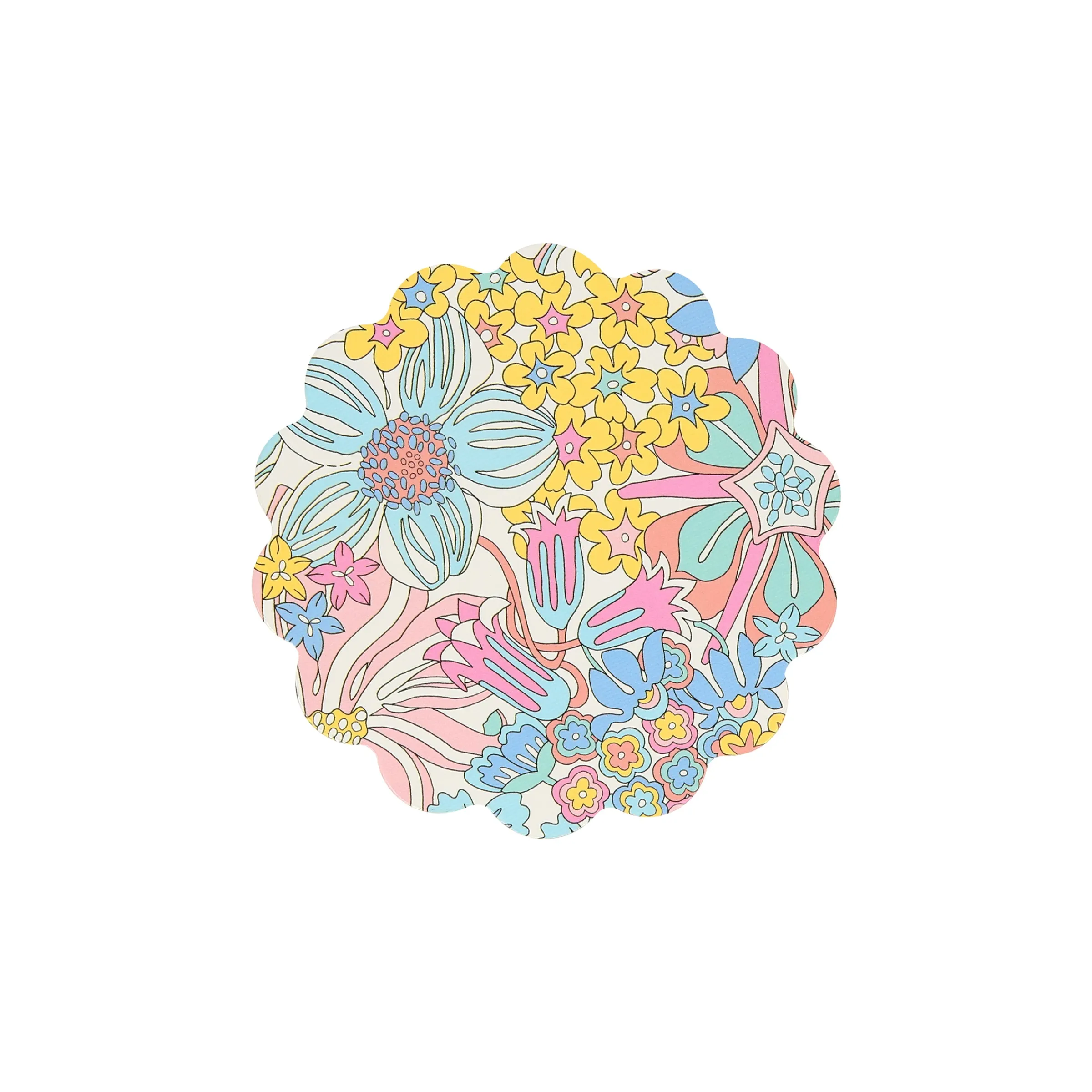 x Liberty Mixed Set Coasters (x 6)>Meri Meri Sale